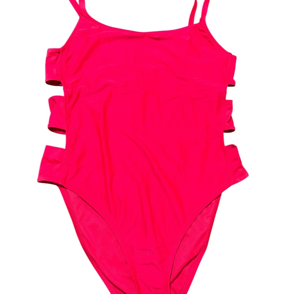 Shade & Shore One-Piece Swimsuit with Side Cutouts